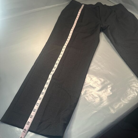 Brooks Brothers Loro Piana Italy Wool Slacks Mens Pleated Cuffed Trousers Pants - Picture 5 of 16